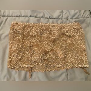 Victoria's Secret Garter Belt with Built in Thong - Size M